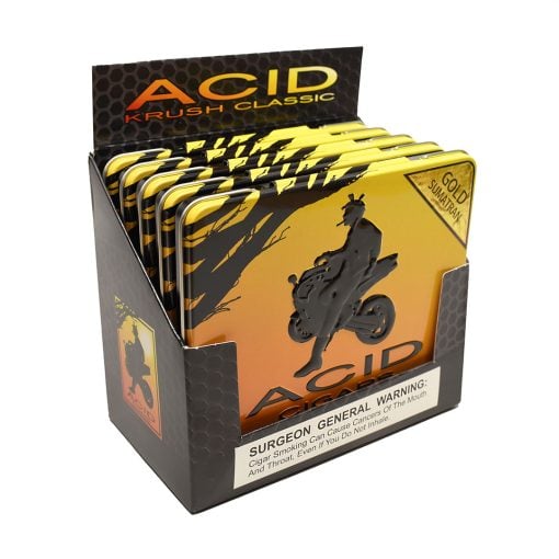 Acid by Drew Estate Krush Gold Sumatra Tins (4" x 32)