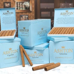 Ashton Small Cigars Connecticut Senioritas (3.5" x 50)