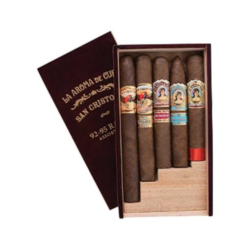 La Aroma de Cuba & San Cristobal 92-95 Rated 5-Cigar Assortment