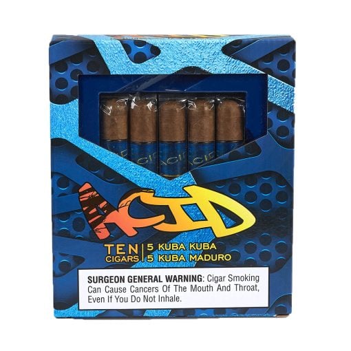 Acid by Drew Estate Kuba Kuba 10-Cigar Ashtray Assortment