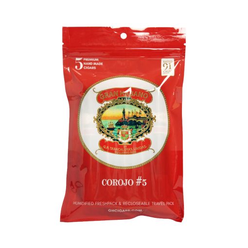 Gran Habano Corojo No. 5 Gran Robusto 5-Cigar Fresh Pack