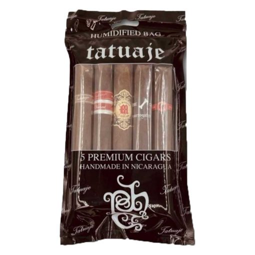 Tatuaje 5 Pack Humidified Sampler - Black