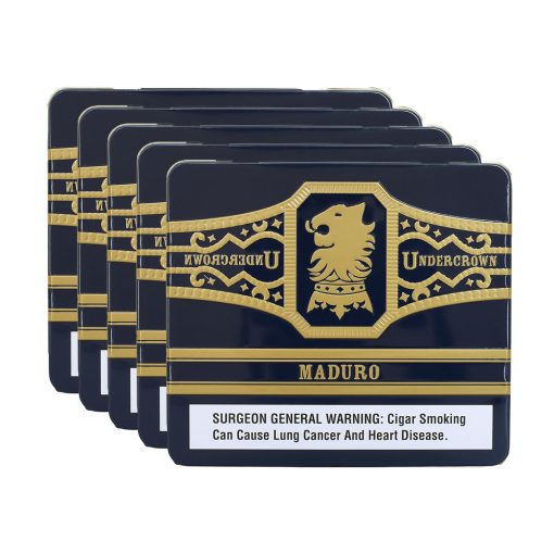 Undercrown Maduro by Drew Estate Coronet Tins (4" x 32)